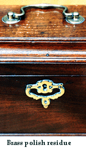 Brass Polish Residue