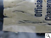 Embrittled Silk