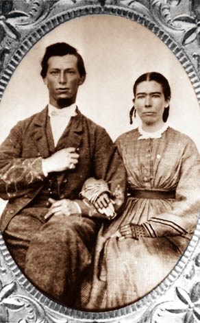 Captain Robert Knickmeyer and his wife Mary Louisa Knickmeyer