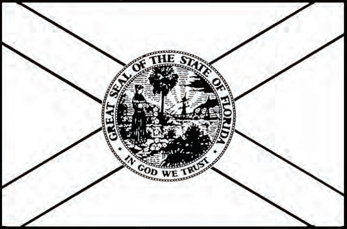 The design of Florida's current flag was adopted in 1900.