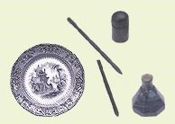 This exhibit features items used by the soldiers on board the Maple Leaf