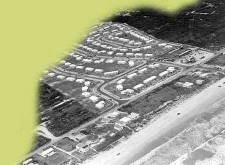 A new housing development in Daytona Beach, 1950