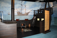 Spanish Galleon and Mural