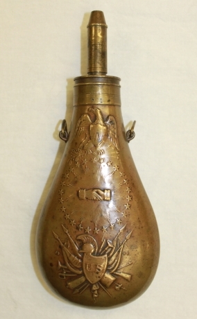 Gunpowder flask, 1838
