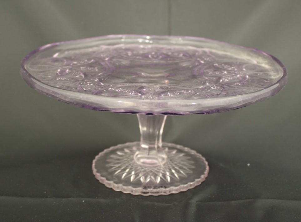 Depression Glass Cake Stand