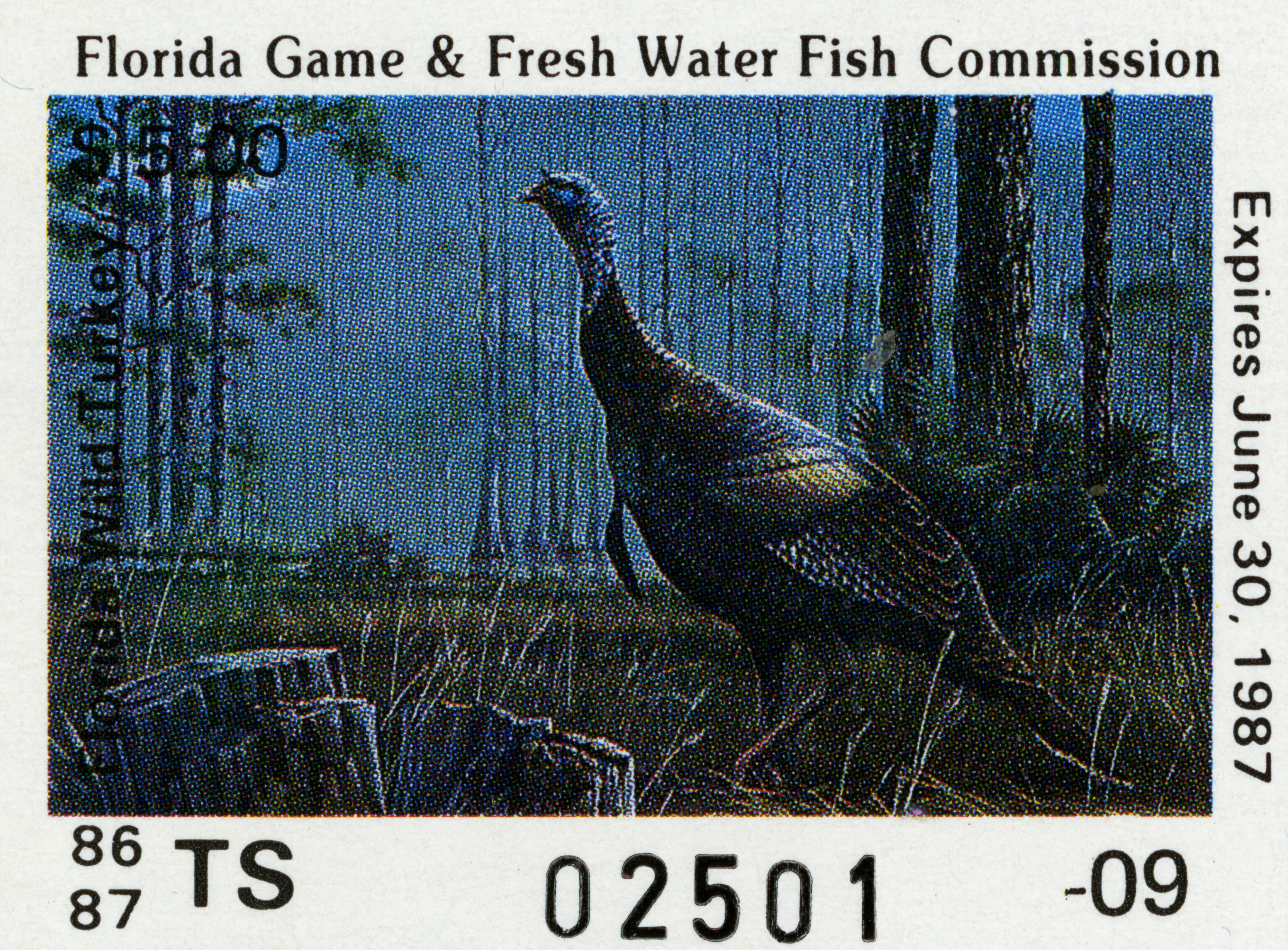 Wild Turkey Tax Stamp