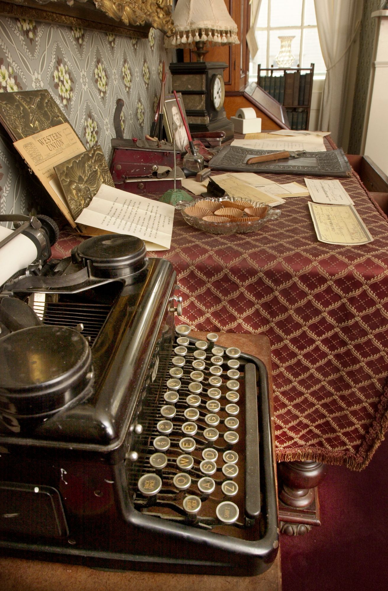 Behind the scenes in the Study