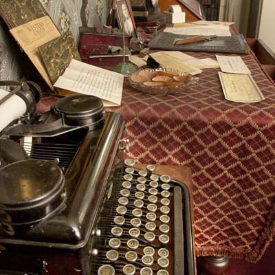 Behind the scenes in the Study