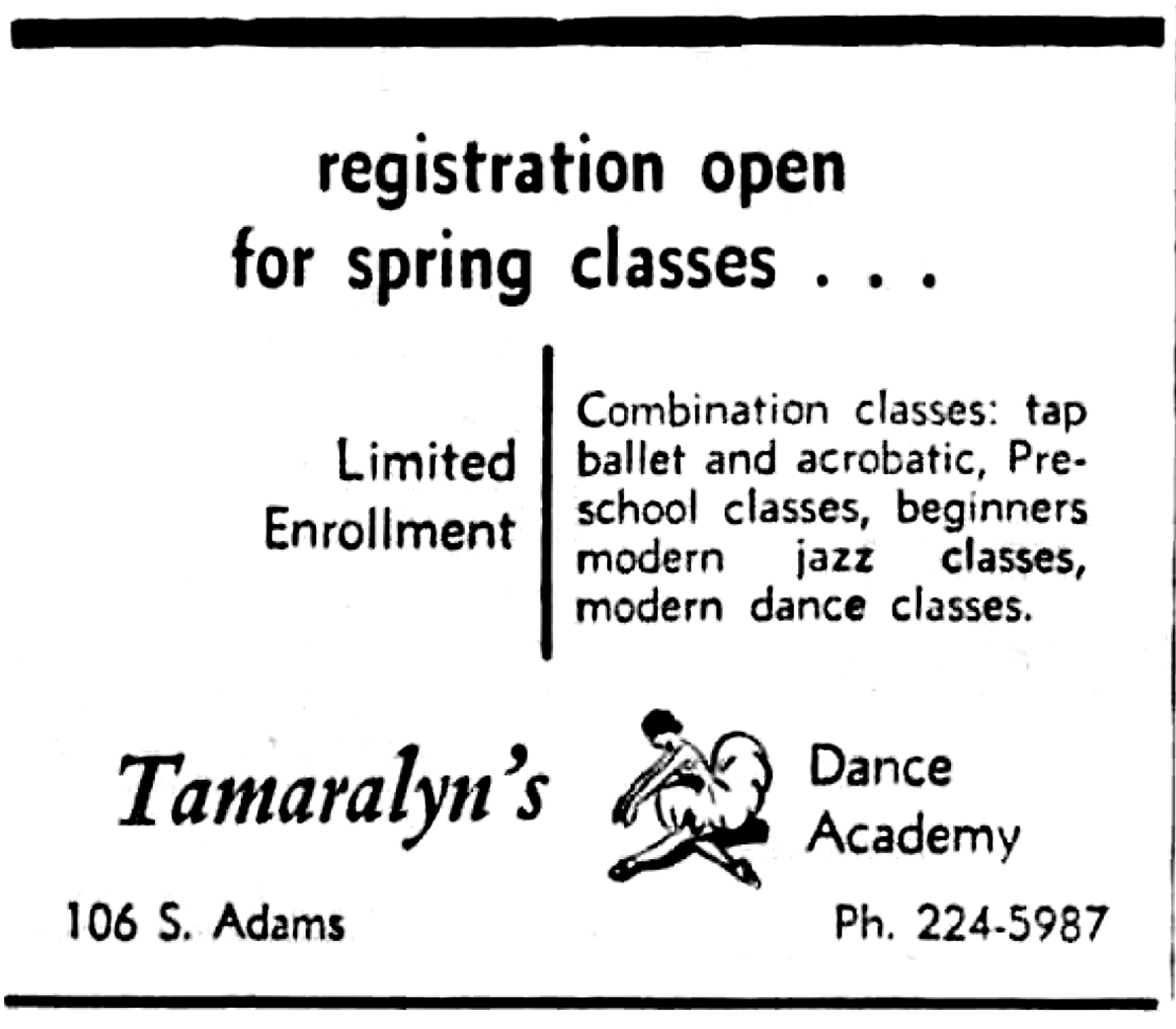 Ads from 1959–1961