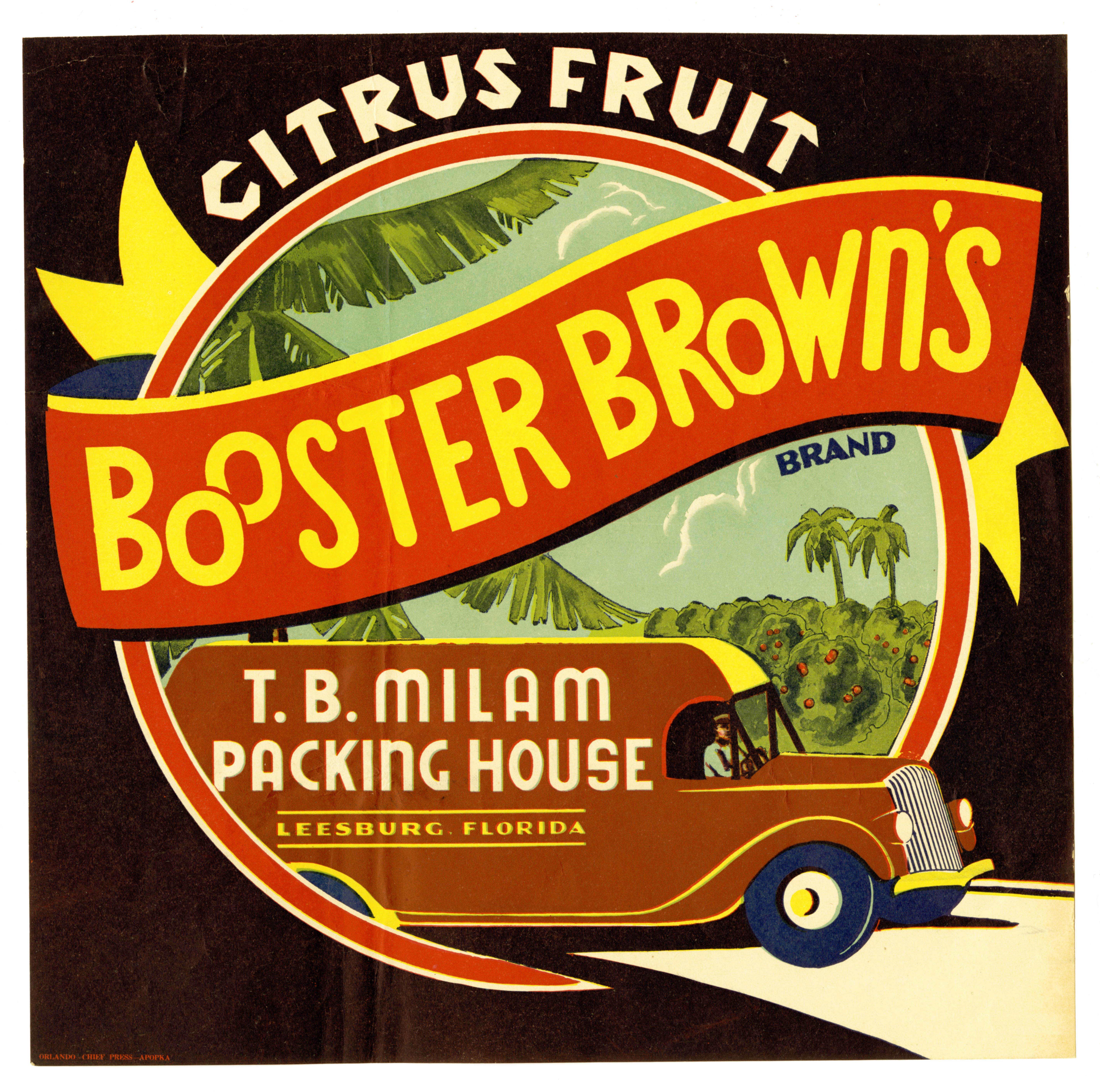 Booster Brown's Brand