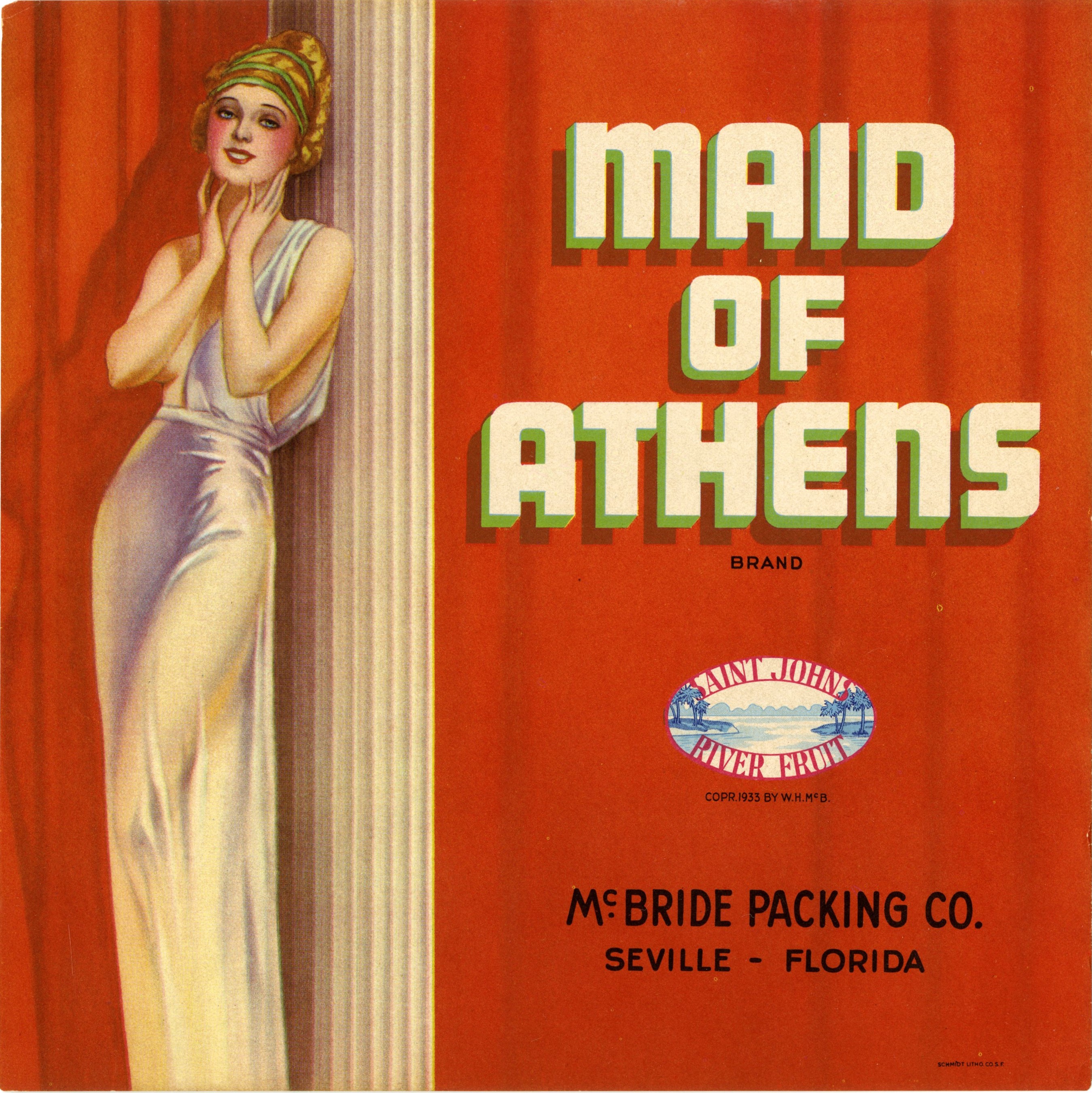 Maid of Athens Brand
