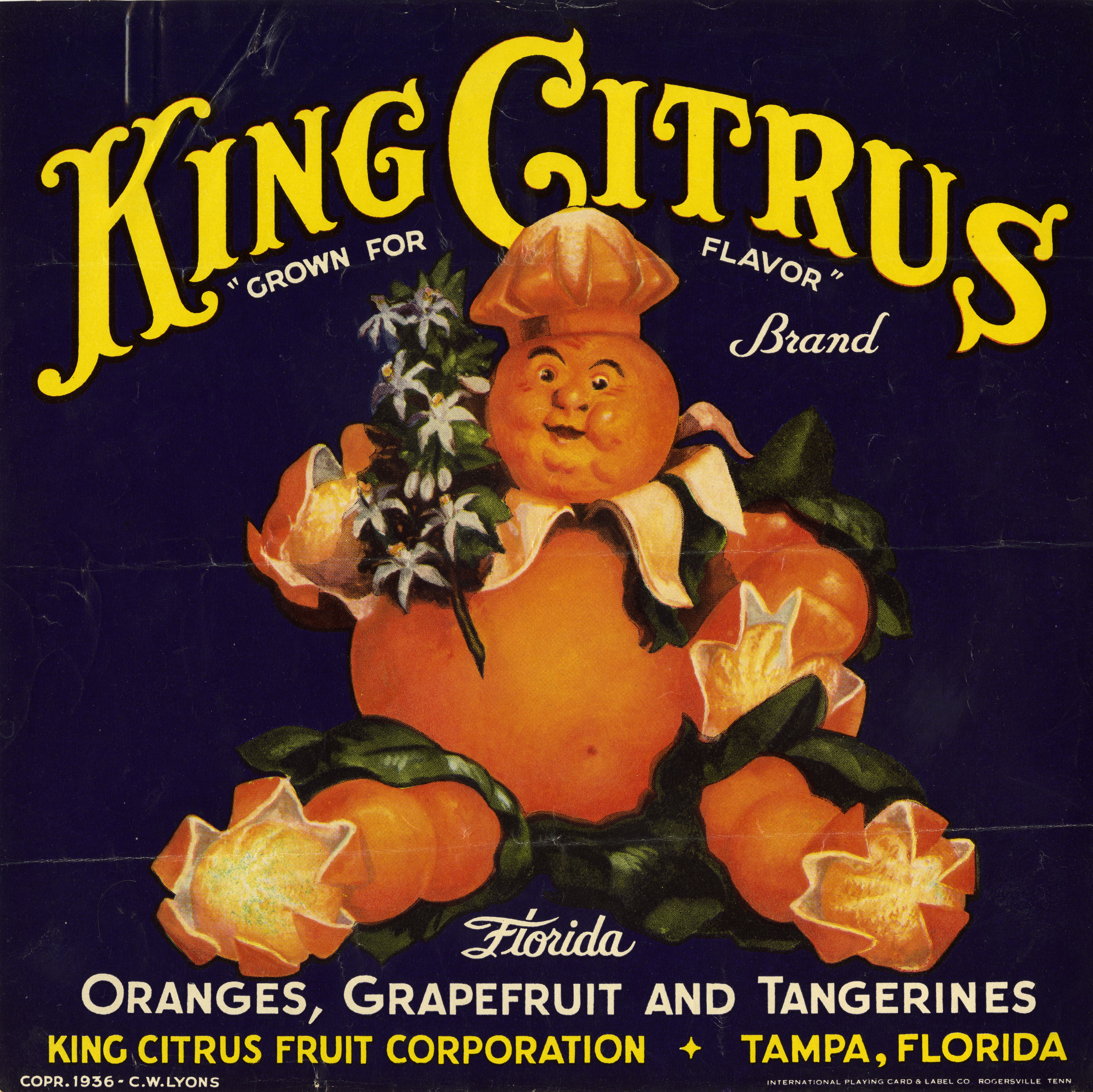 Florida Citrus Crate Label Collection